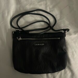 black Calvin Klein purse